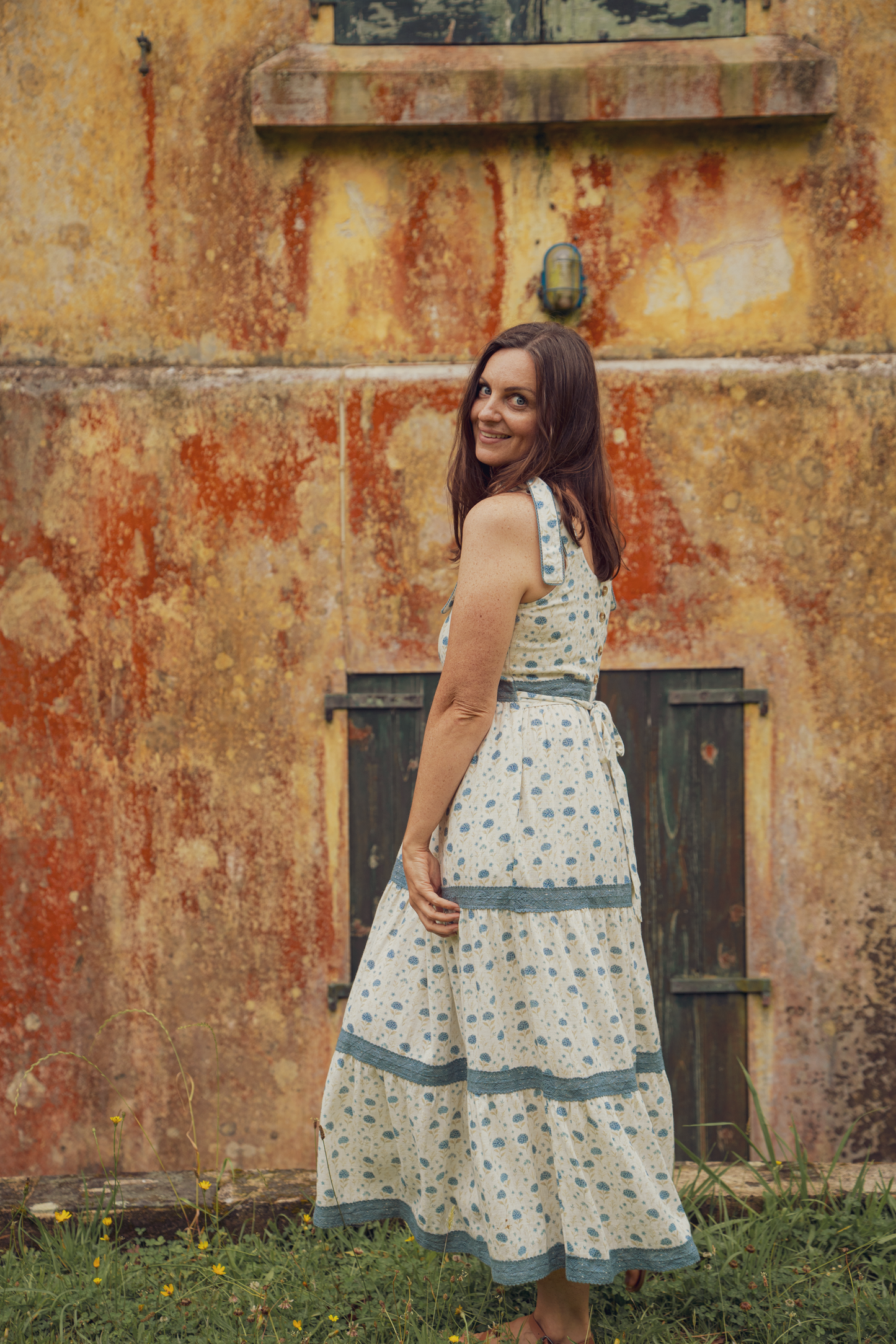 Women's Patchwork Magnolia Dress Pre-Order second round