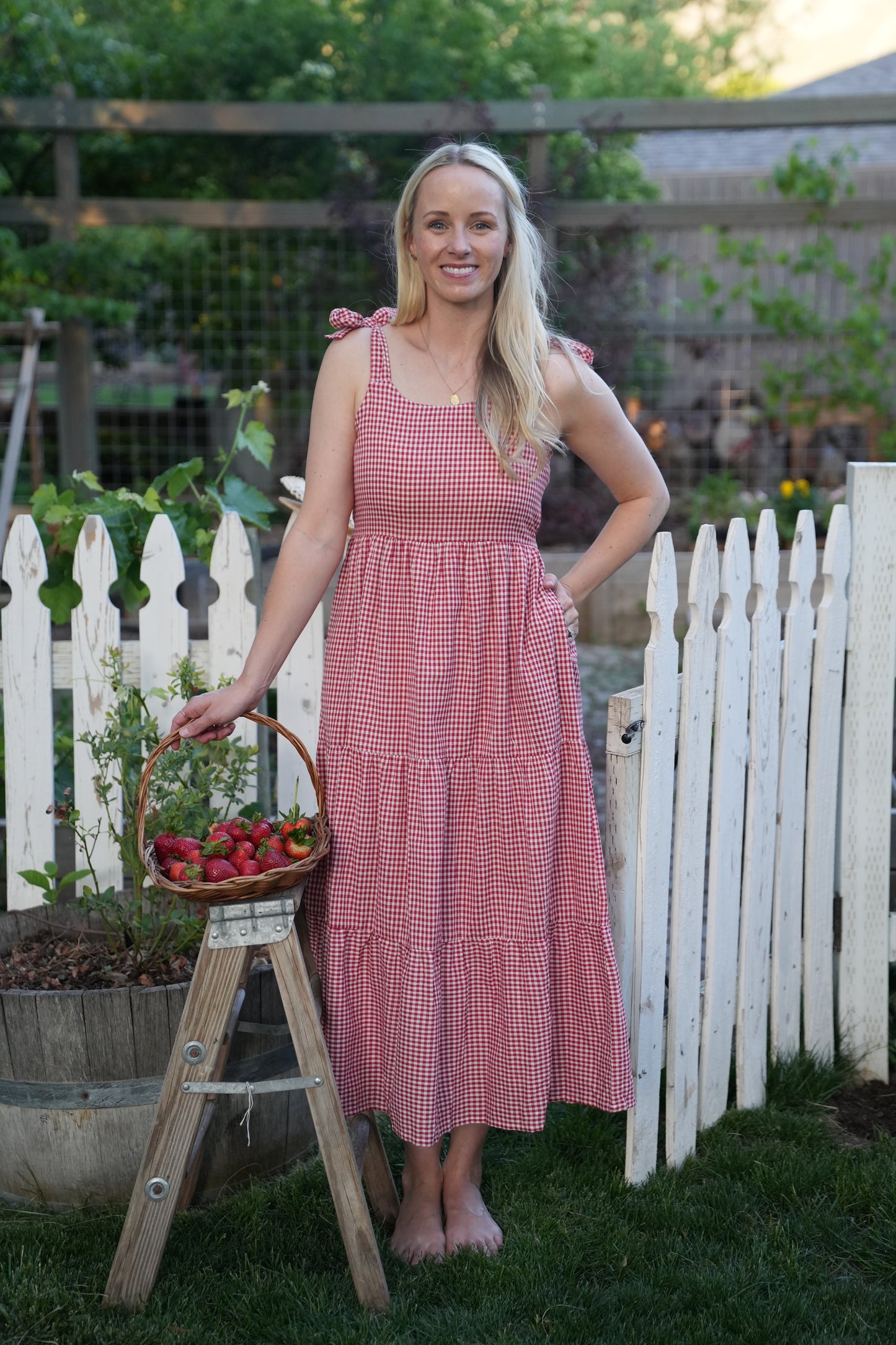 Women's Patchwork Magnolia Dress Pre-Order second round