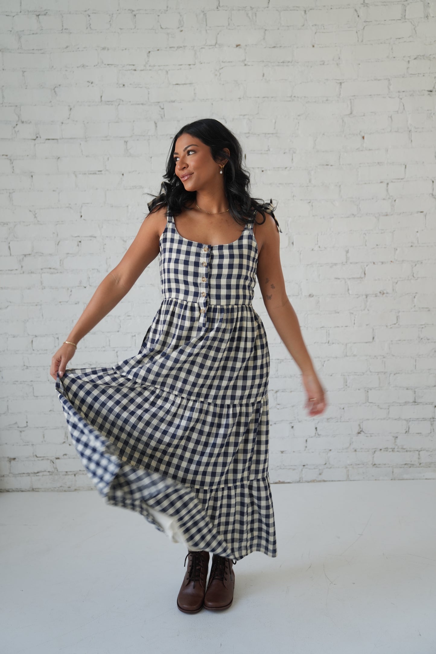 Women's Patchwork Magnolia Dress Pre-Order second round