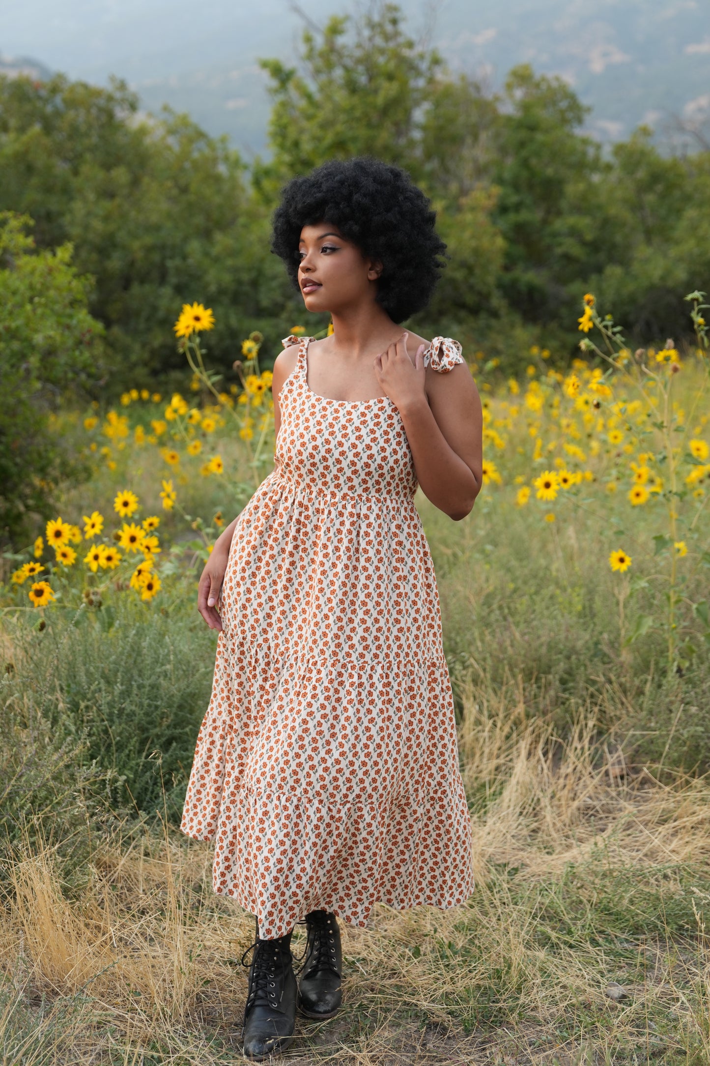 Women's Patchwork Magnolia Dress Pre-Order second round