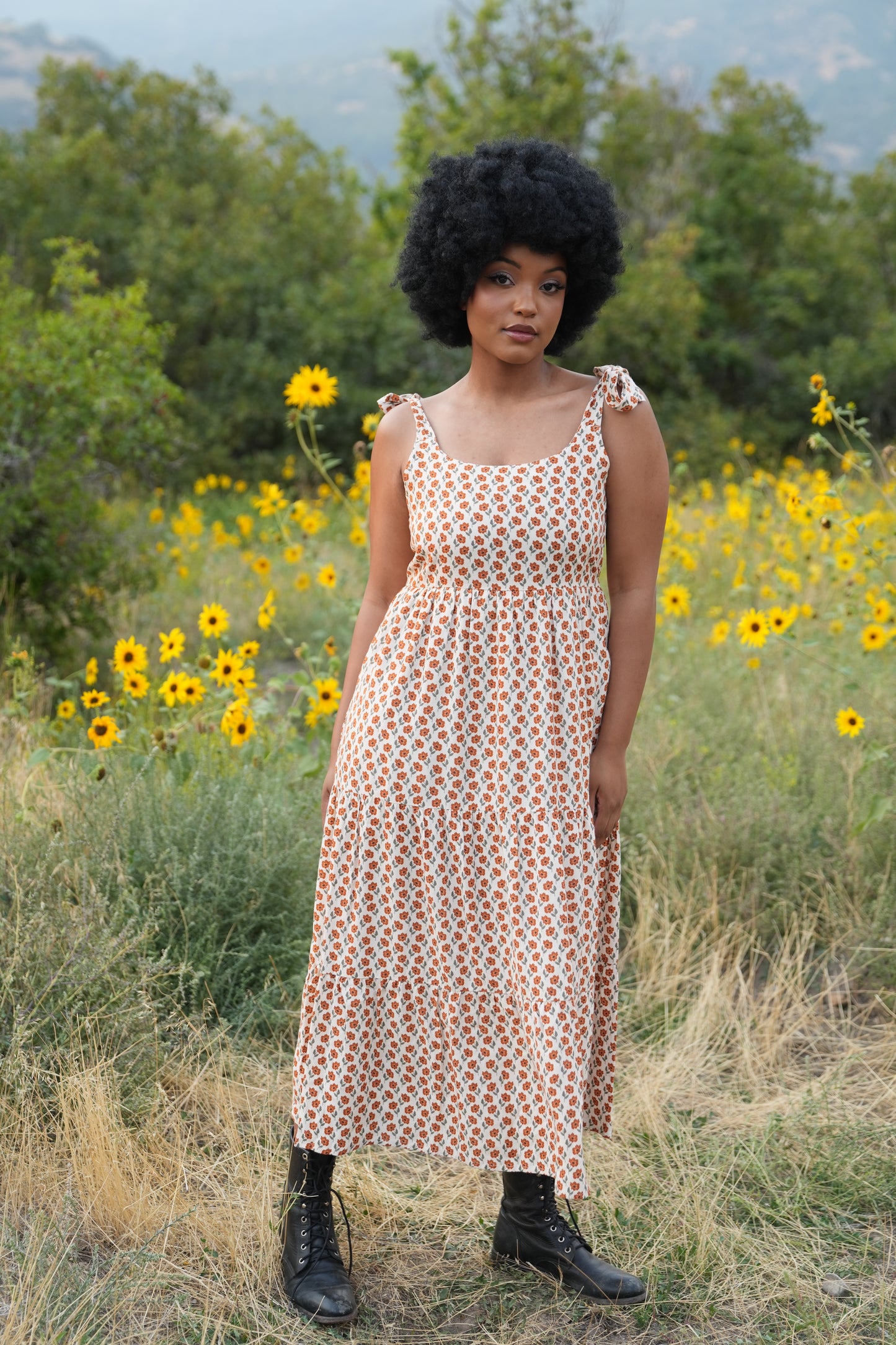 Women's Patchwork Magnolia Dress Pre-Order second round