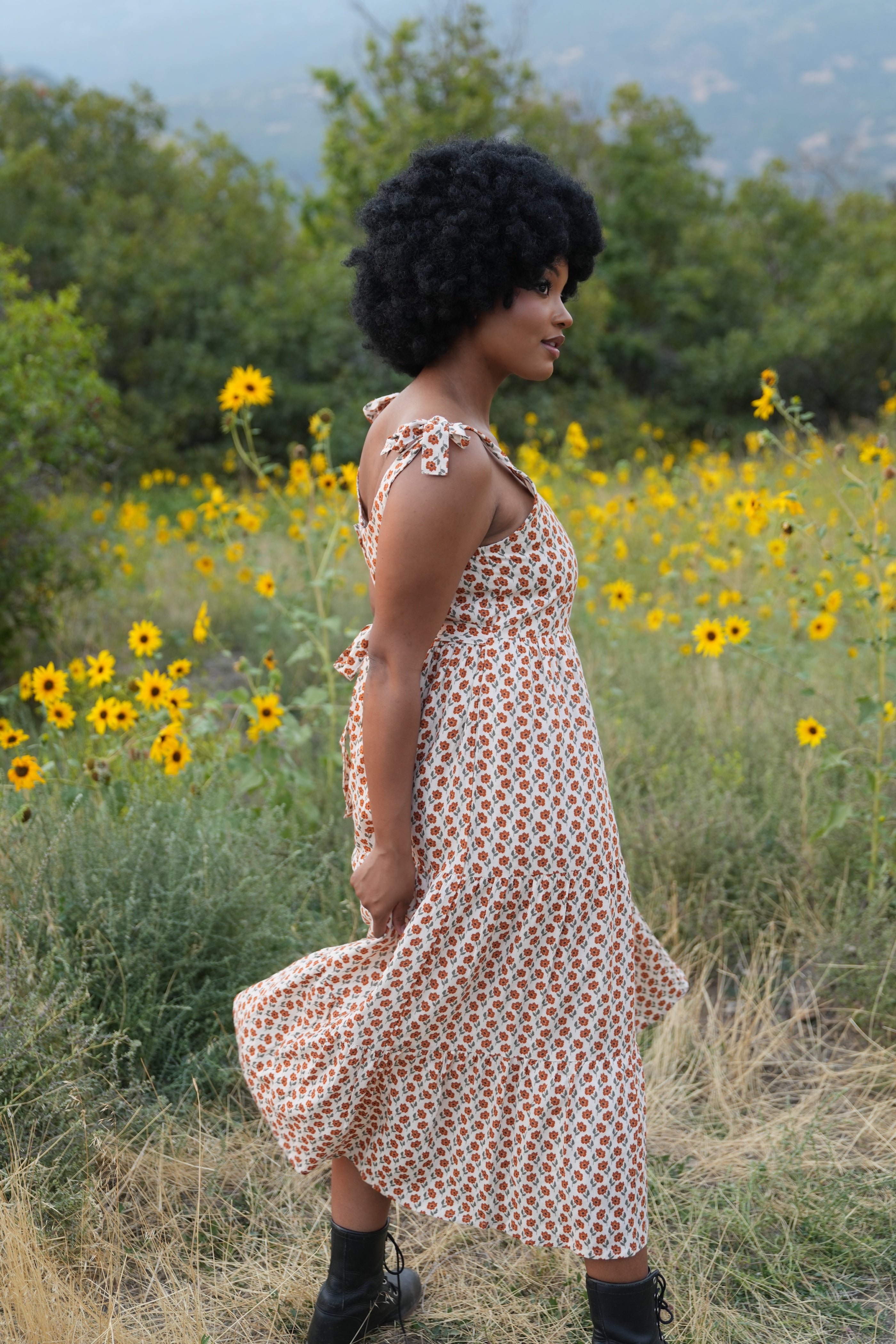 Little floral dress fashion