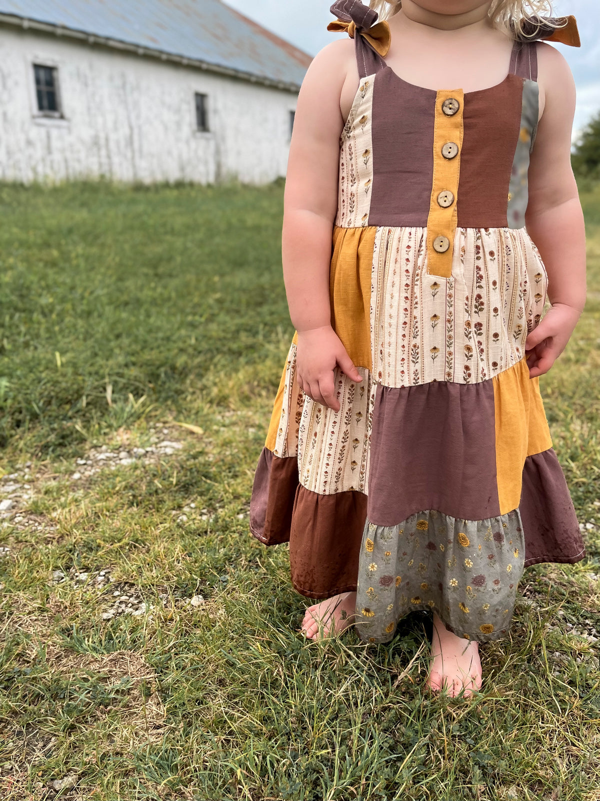 Girls Magnolia Dress