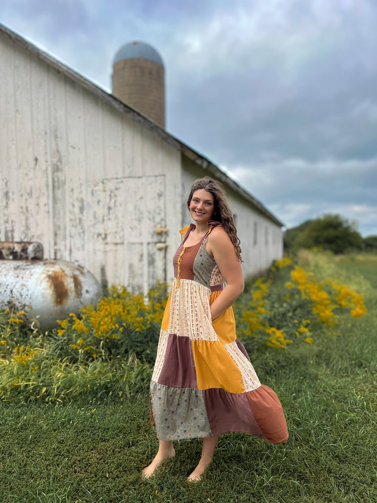 Picked Paired & Patched Magnolia Dress