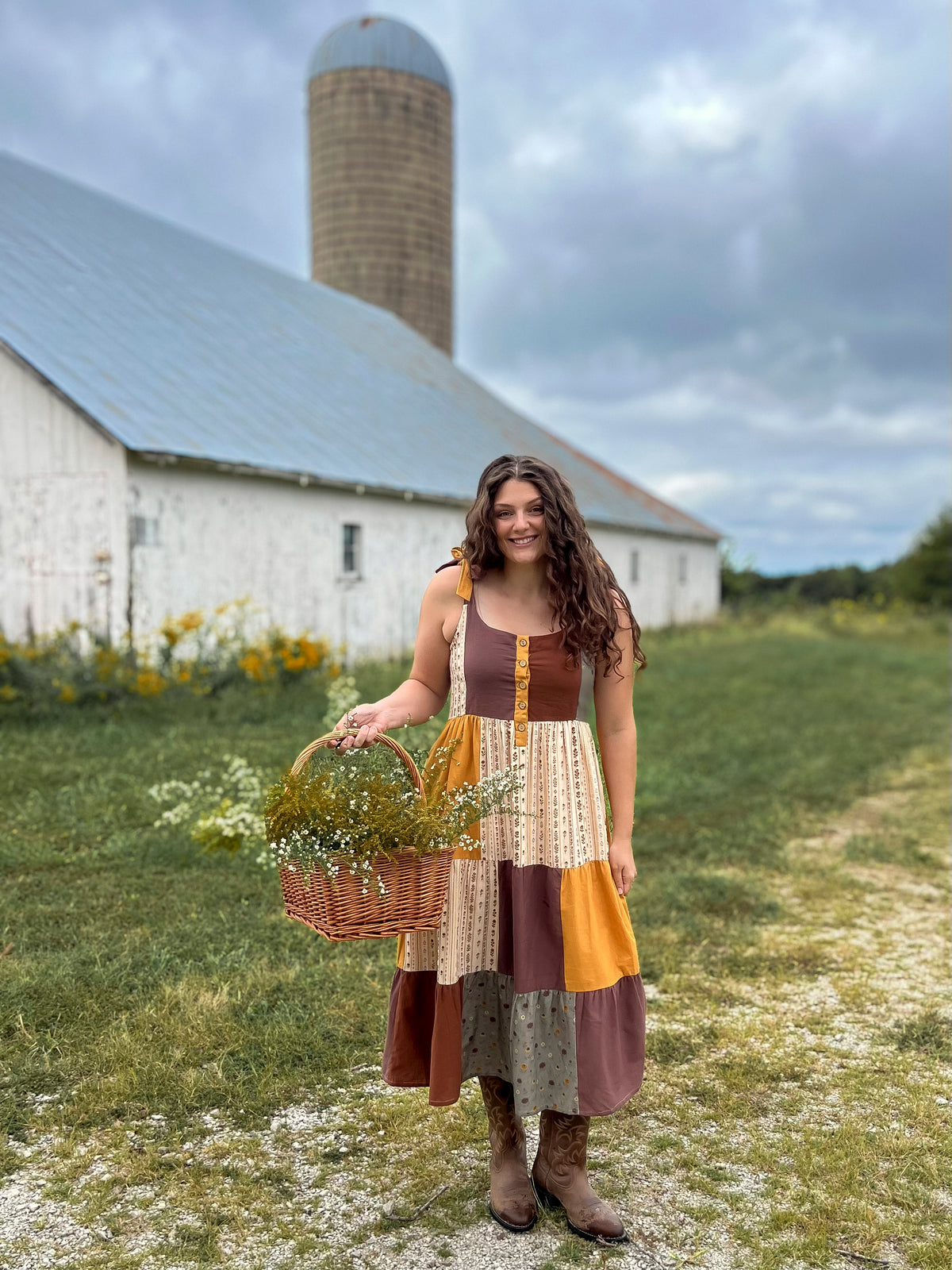 Picked Paired & Patched Magnolia Dress