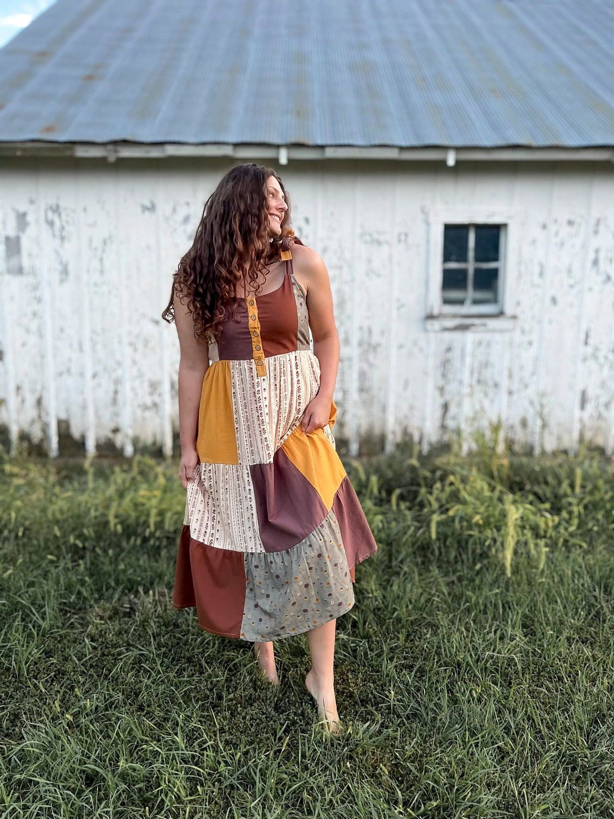 Picked Paired & Patched Magnolia Dress