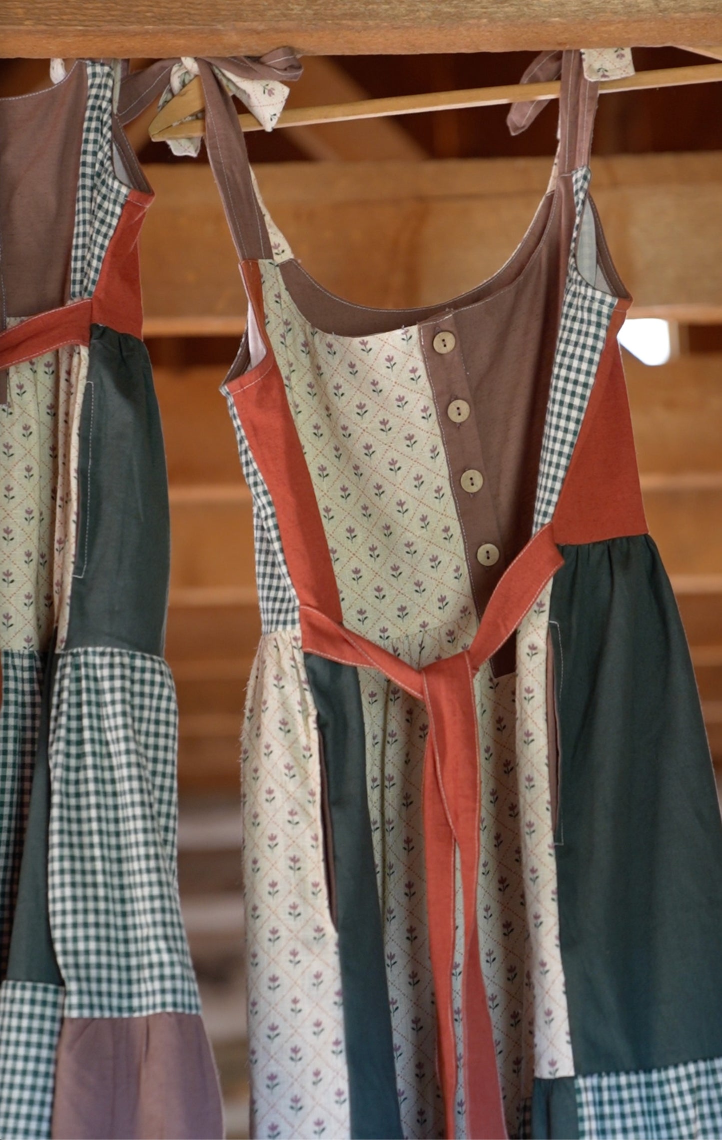 Women's Patchwork Magnolia Dress Pre-Order second round